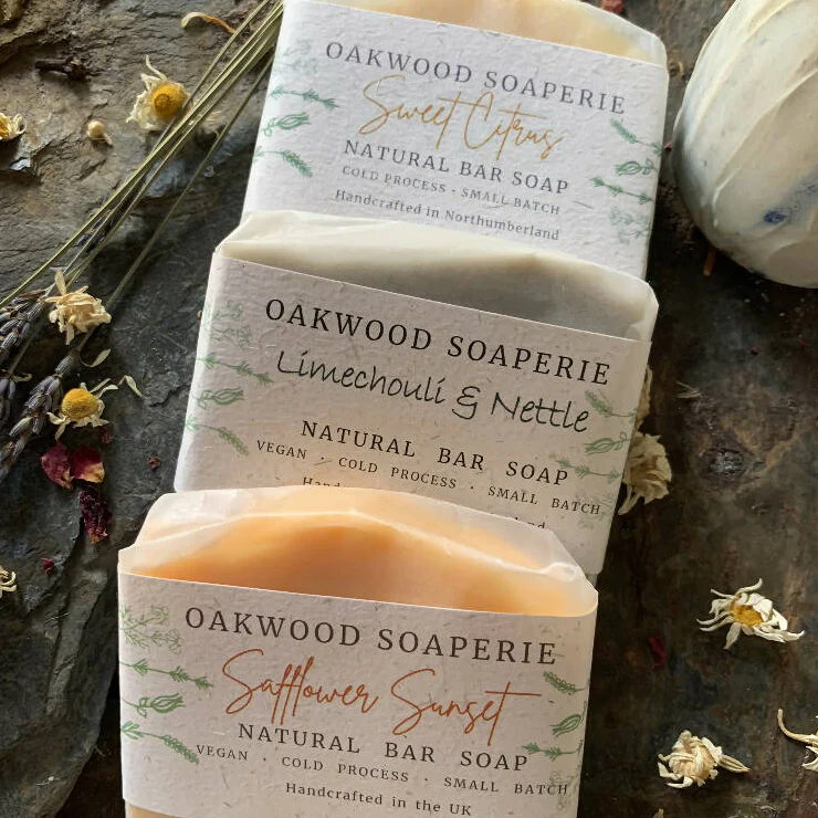 3 Botanical Bar Soap Bundle - Image 5
