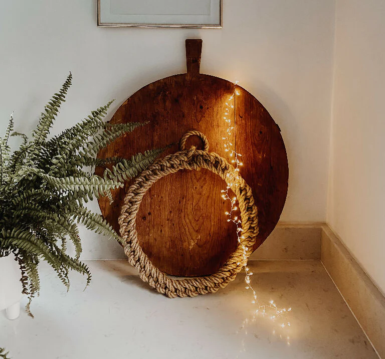 30cm Jute Rope Spring Wreath - Image 4