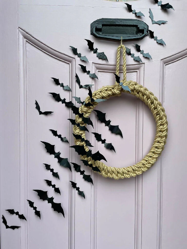 30cm Jute Rope Spring Wreath - Image 6