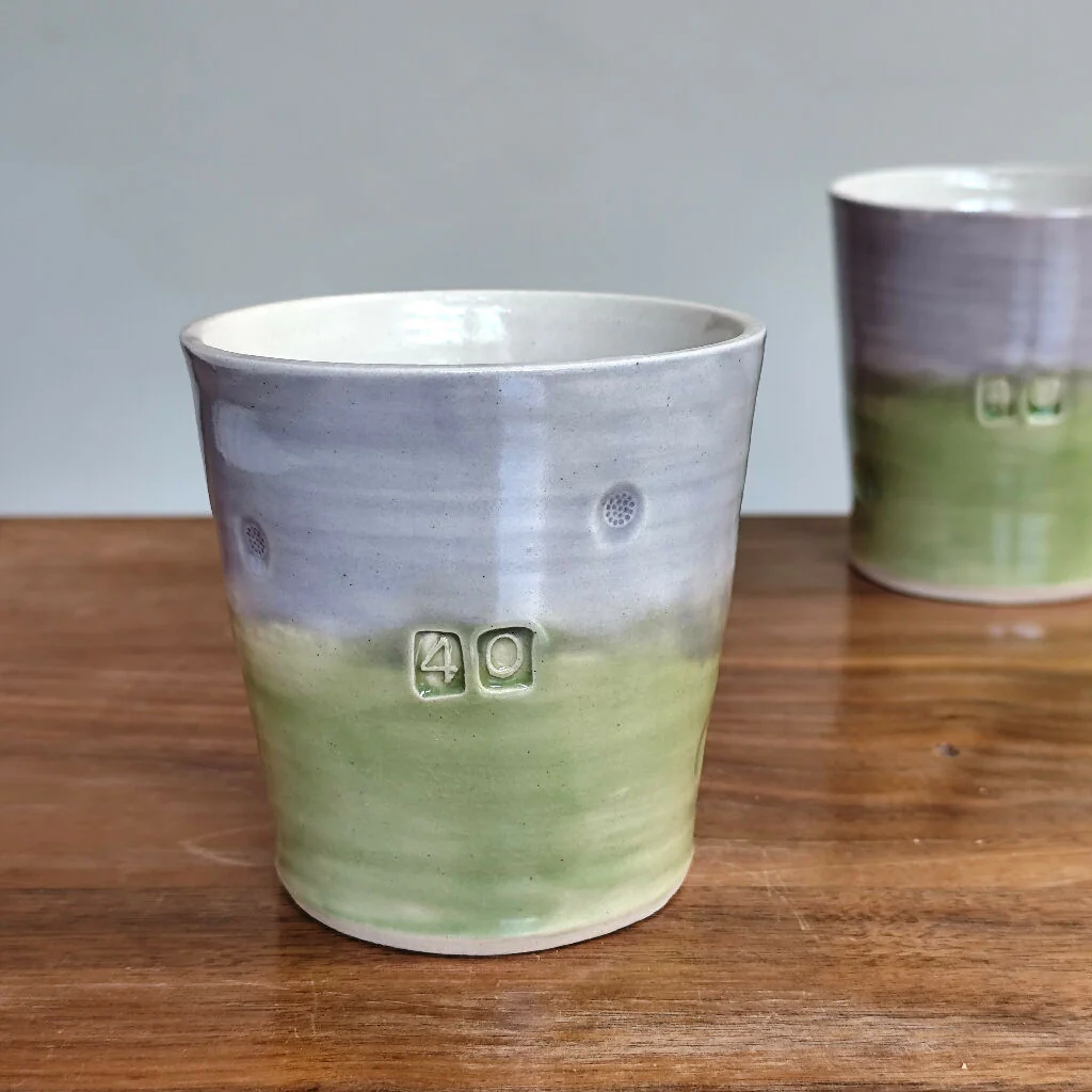 40th Birthday And Wedding Anniversary Mug Tumbler - Image 2