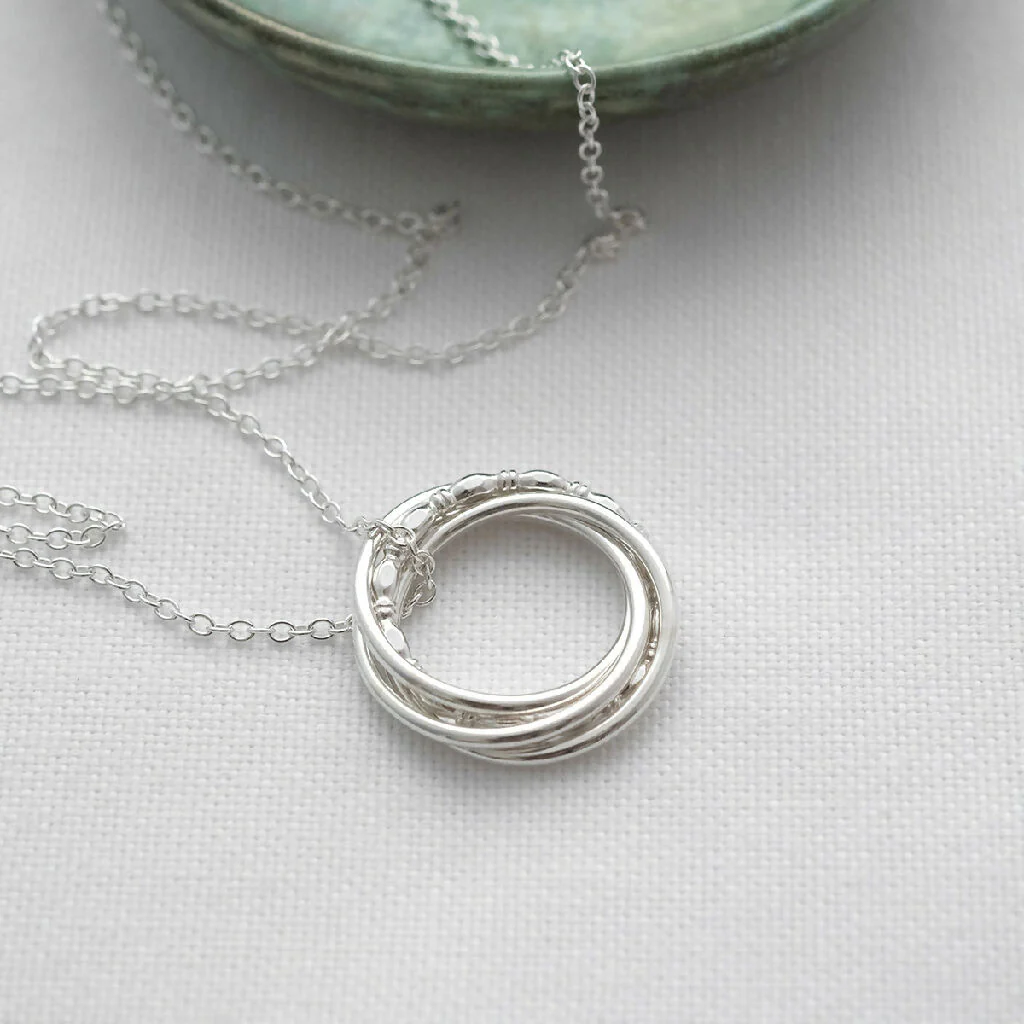 40th Birthday Ring Necklace - Image 3