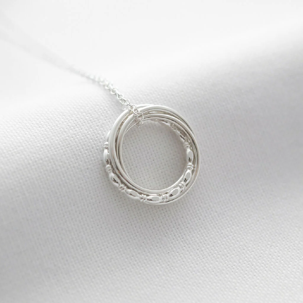 40th Birthday Ring Necklace - Image 4