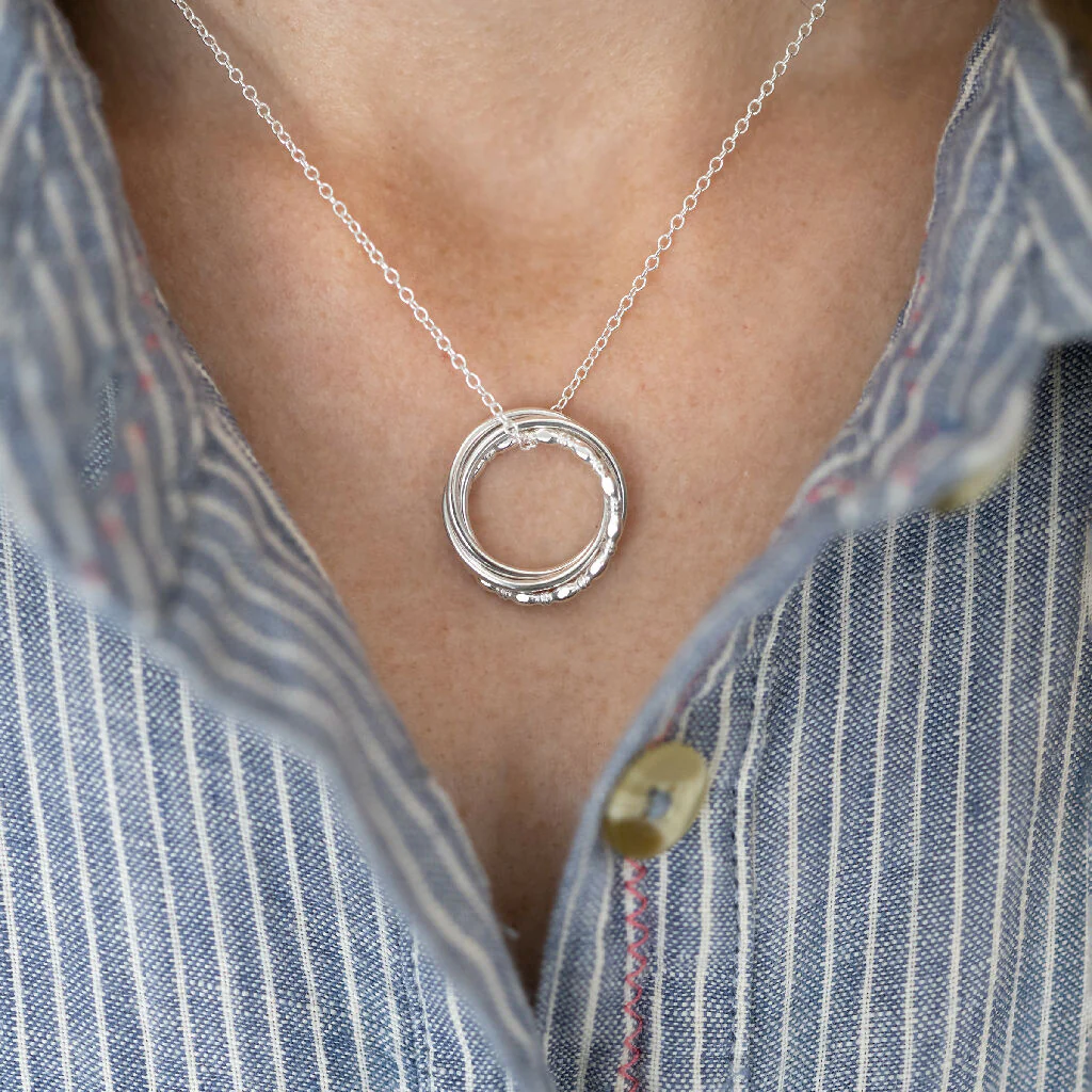 40th Birthday Ring Necklace - Image 6