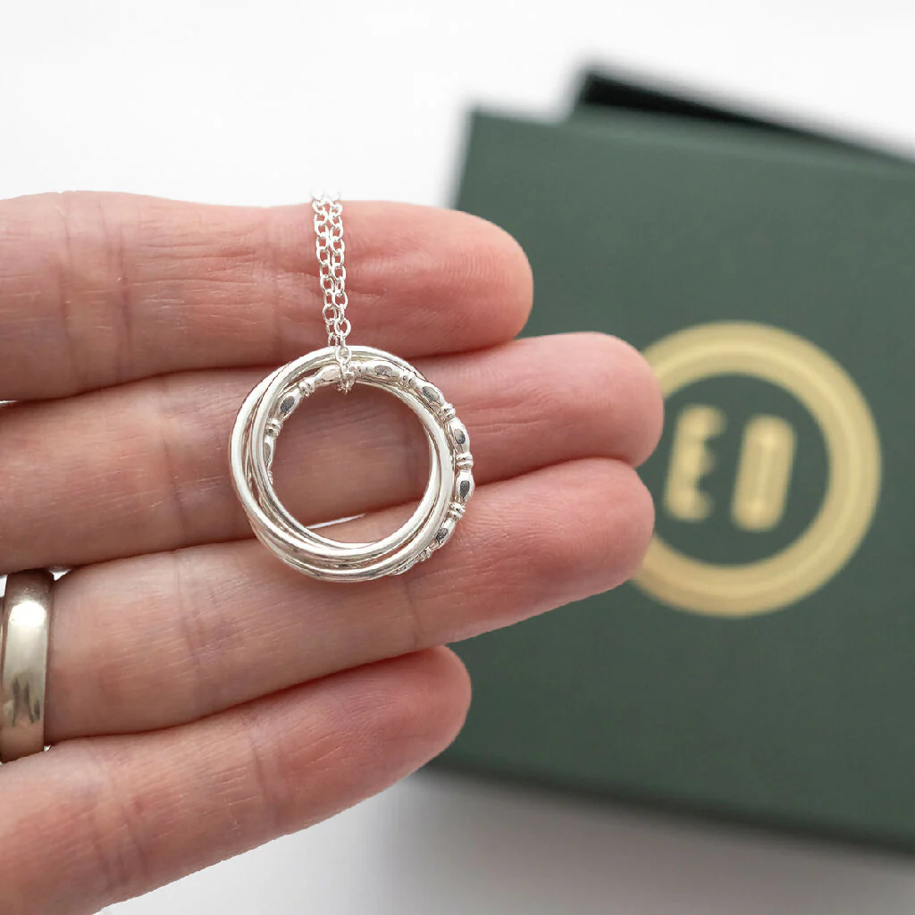 40th Birthday Ring Necklace - Image 8