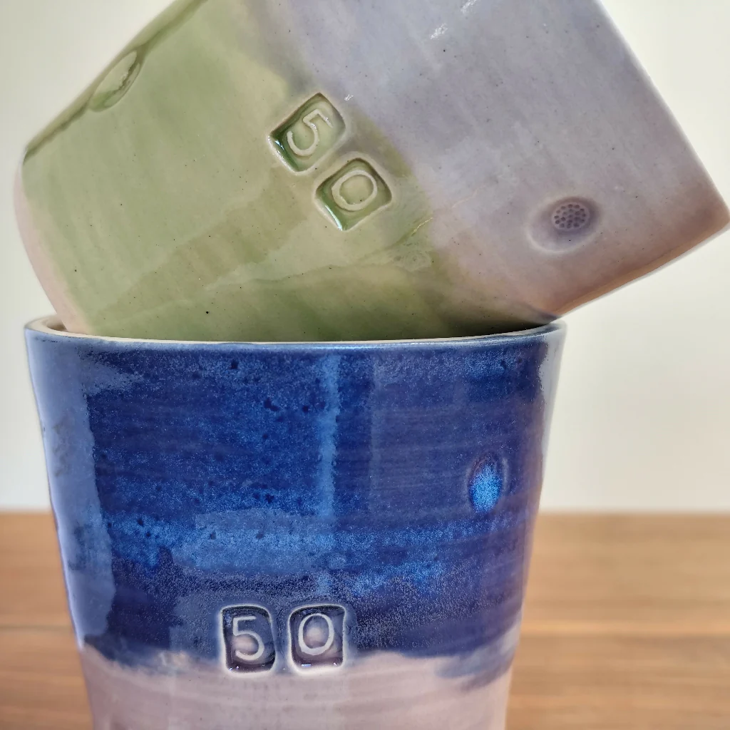 50th Birthday And Wedding Anniversary Mug Tumbler - Image 3