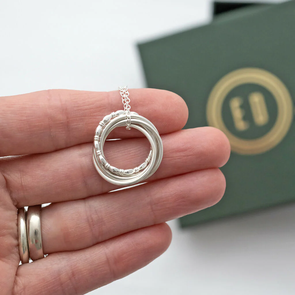 50th Birthday Ring Necklace - Image 7