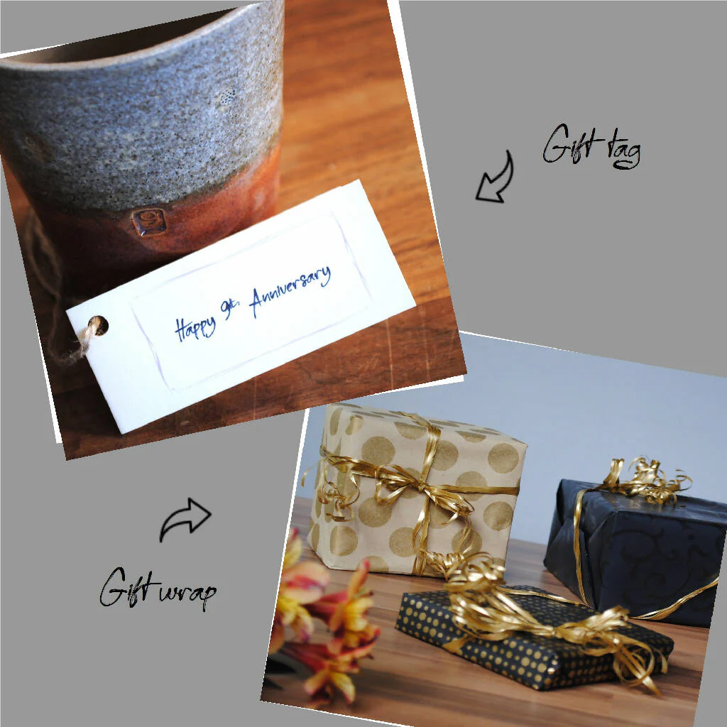 9th Pottery Wedding Anniversary Mug Tumbler - Image 5