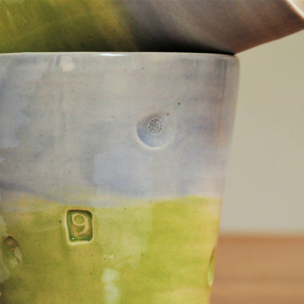 9th Pottery Wedding Anniversary Mug Tumbler - Image 3