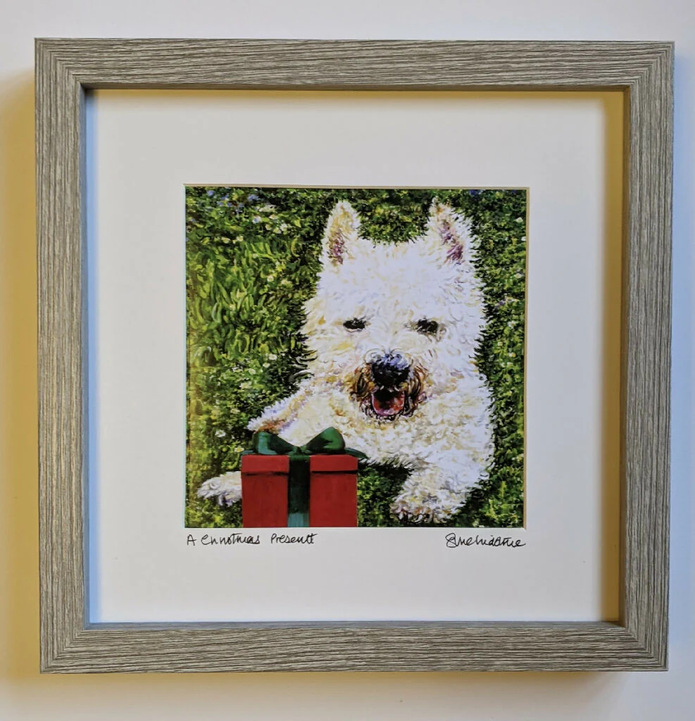 A Christmas Present - Painting - Image 2