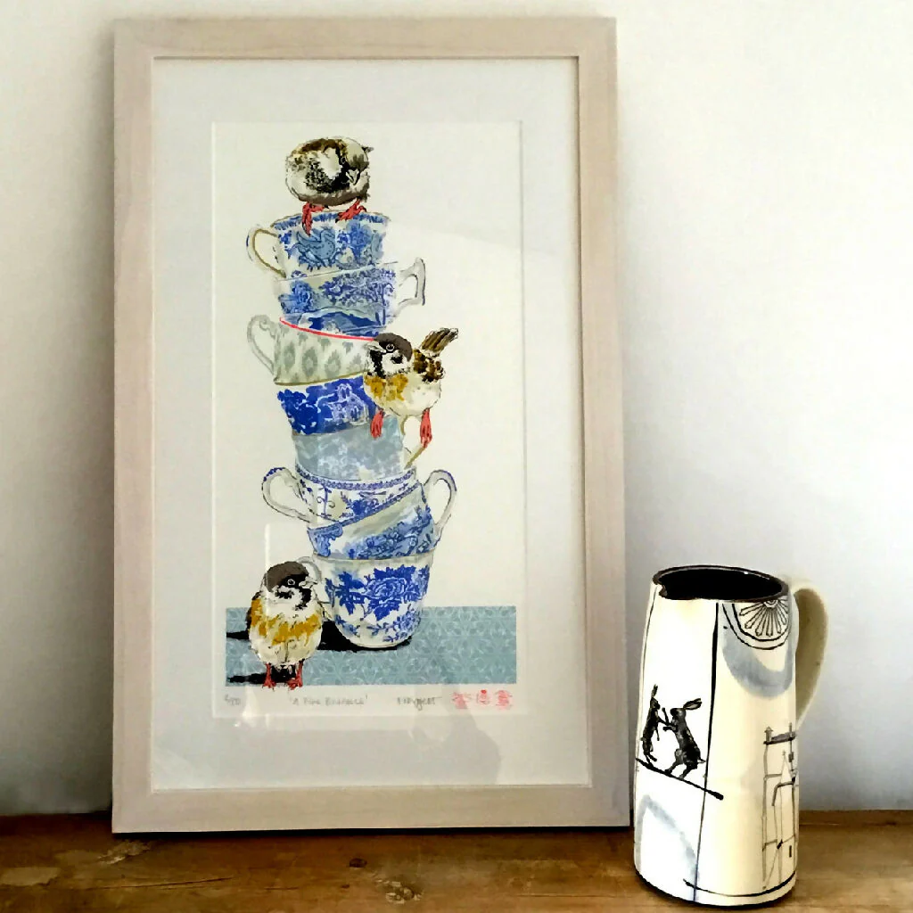 A Fine Balance, Handpulled Limited Edition Screenprint