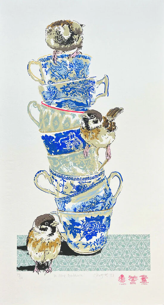 A Fine Balance, Handpulled Limited Edition Screenprint - Image 2