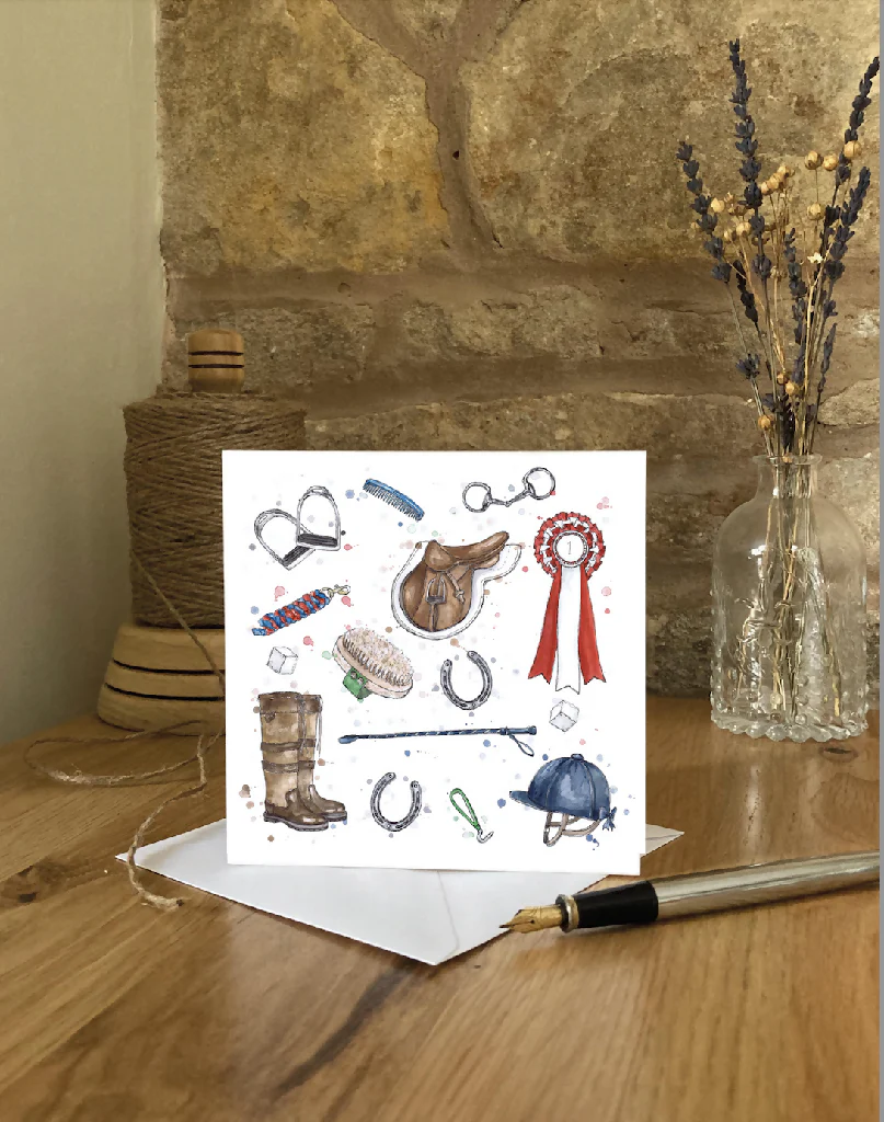 A Horsey Life | Greetings Card