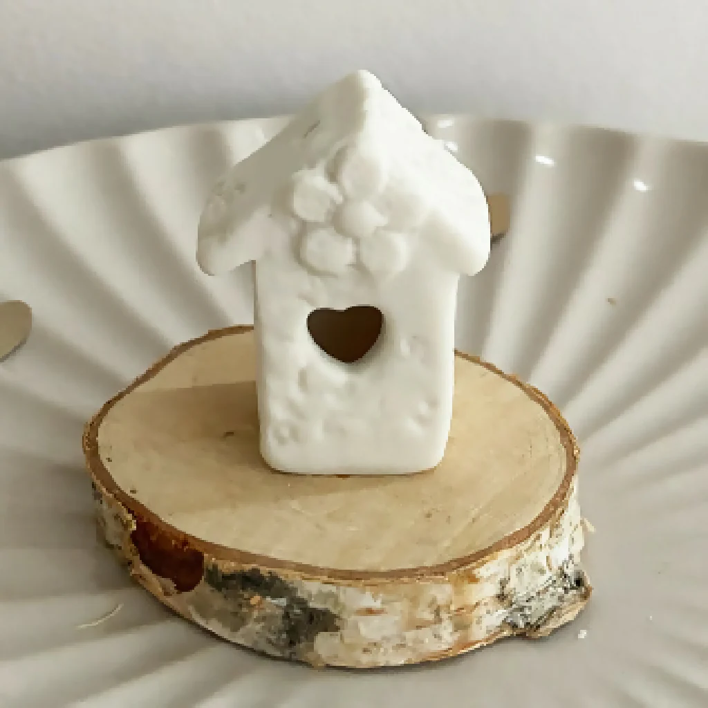 A Mini House With A Wooden Base - Image 2