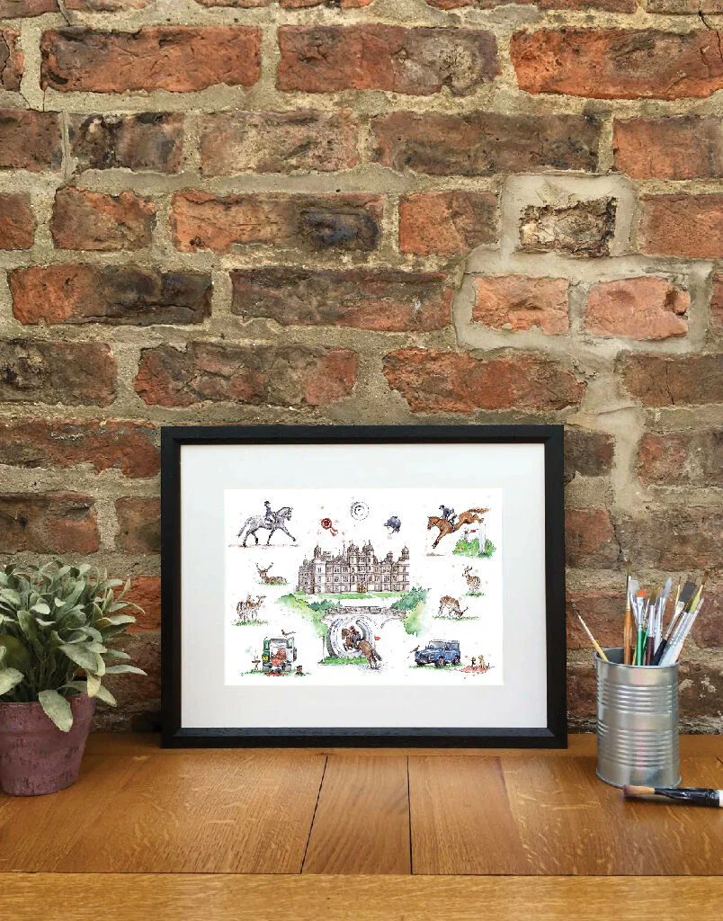 A Very Burghley Weekend | signed Limited Edition Print