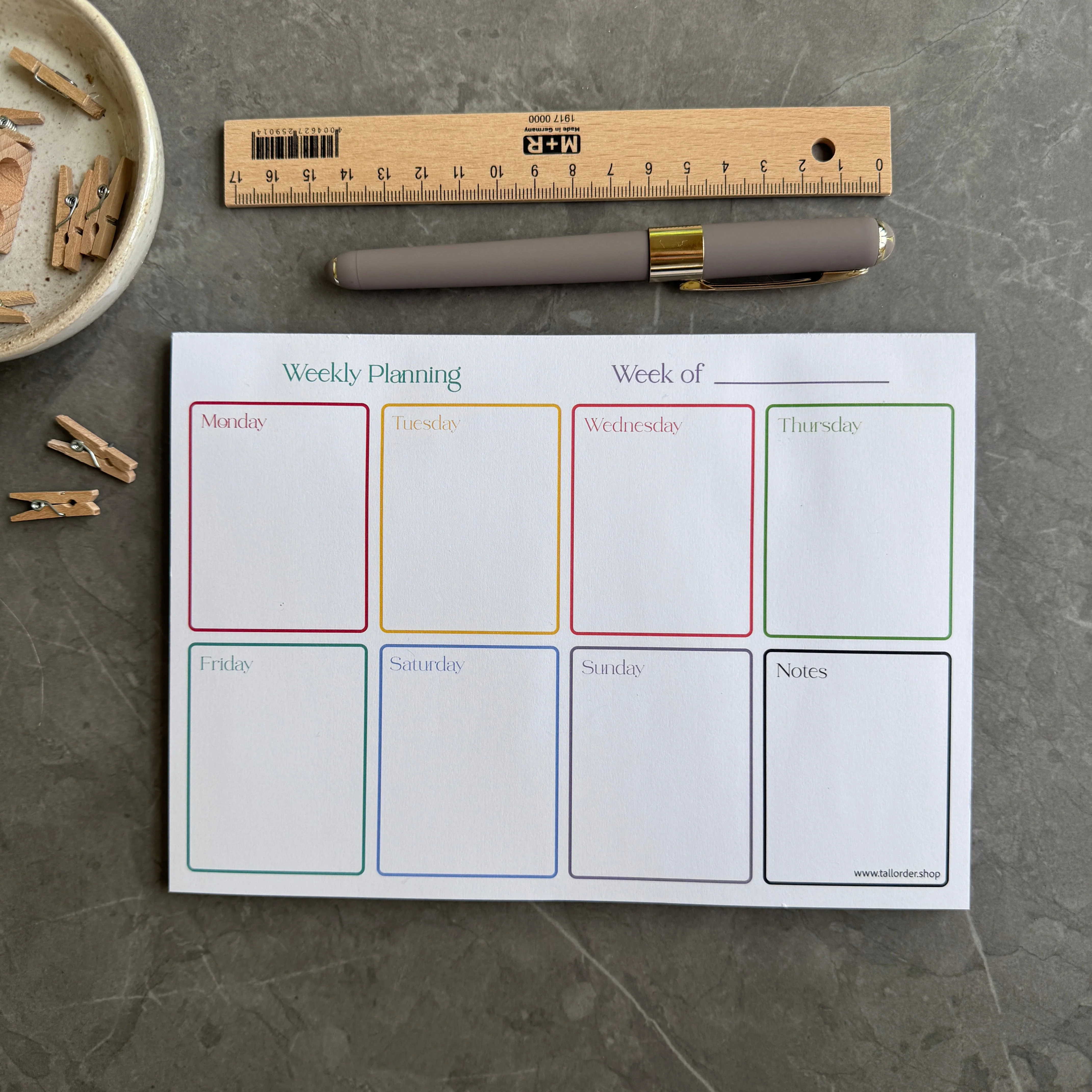 A5 Planner Pad