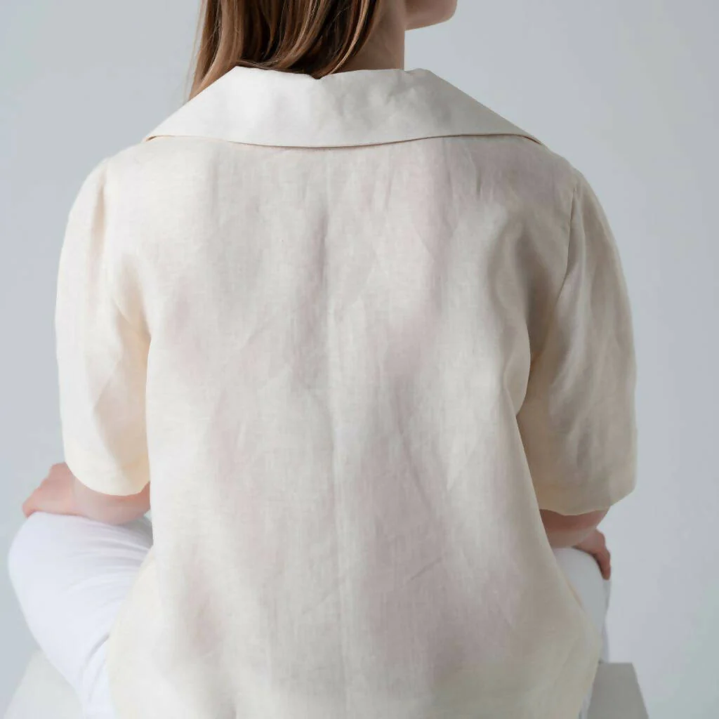 Ada Linen Blouse - Image 5