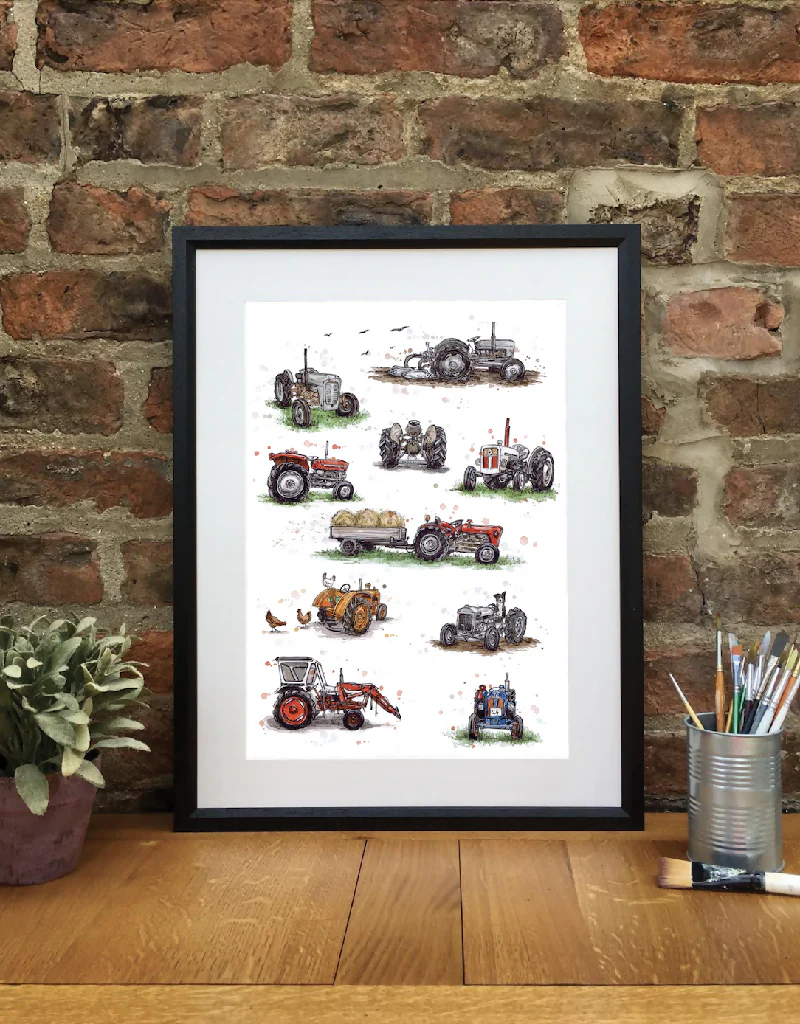 All Tractors Great and Small | Signed Limited Edition Print
