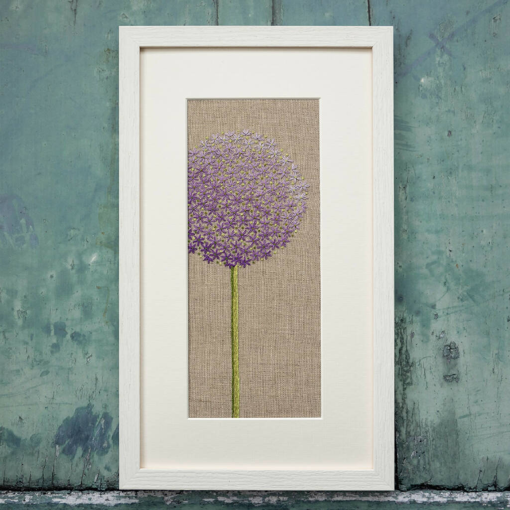 Allium Head Embroidery Kit - Image 4
