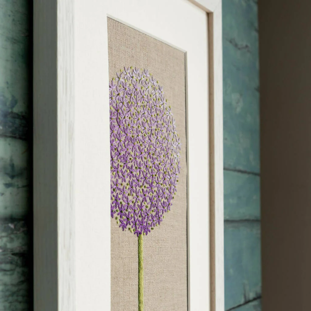 Allium Head Embroidery Kit - Image 5