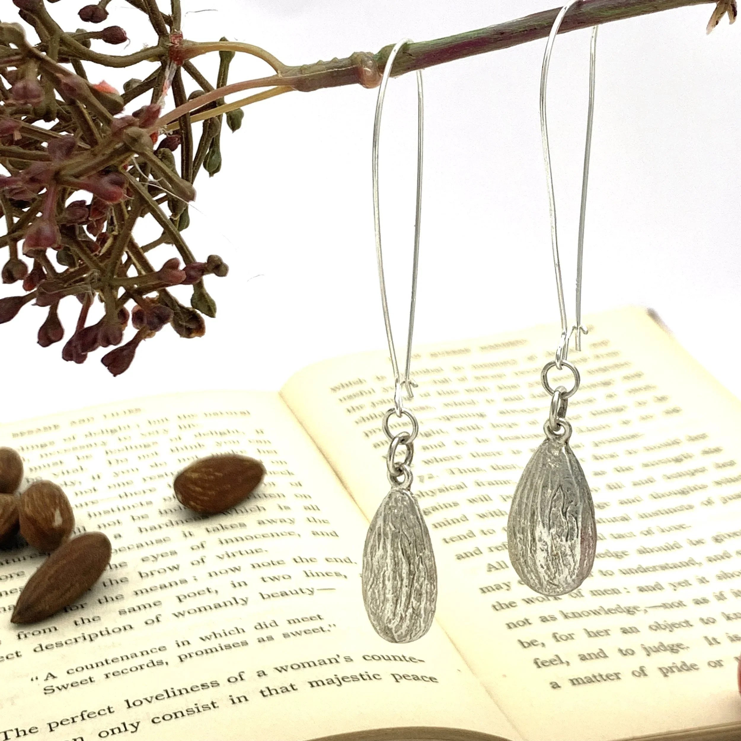 Almond Dangle Earrings