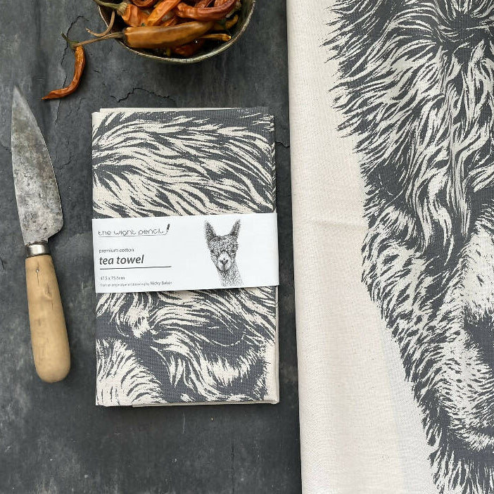 Alpaca Tea Towel - Image 2