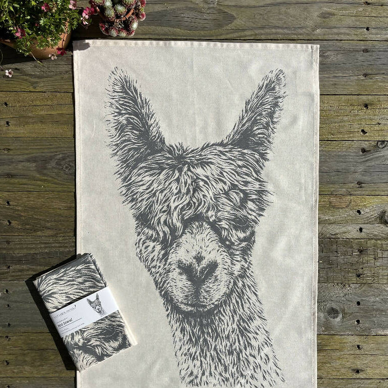 Alpaca Tea Towel - Image 3