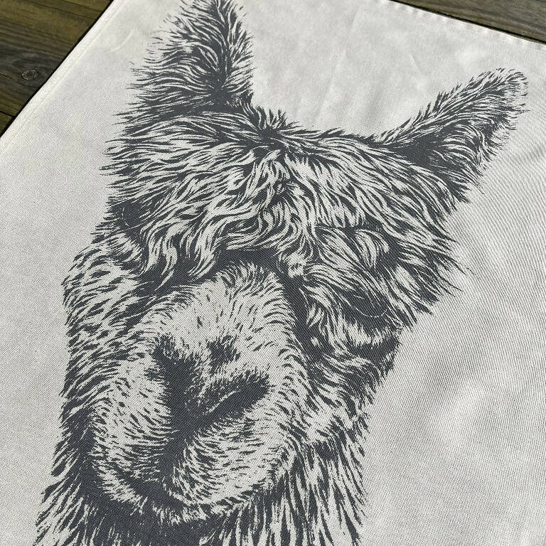 Alpaca Tea Towel - Image 4
