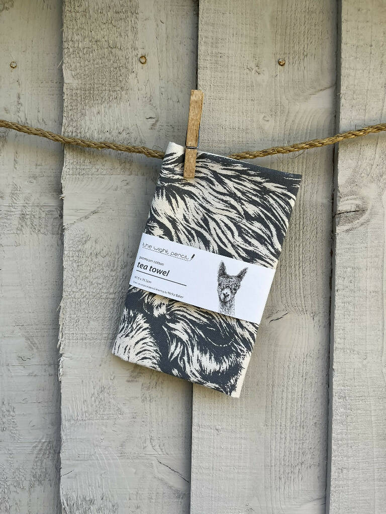 Alpaca Tea Towel - Image 5