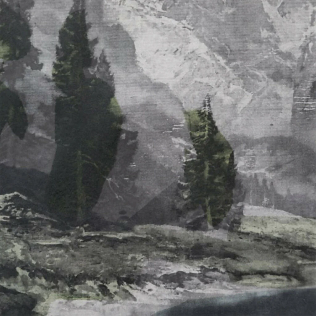 Alpine View - Screen Print - Image 4