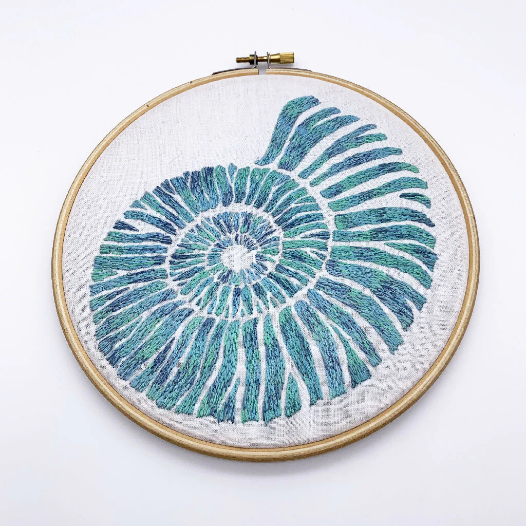 Ammonite Shell Embroidery Kit - Image 6