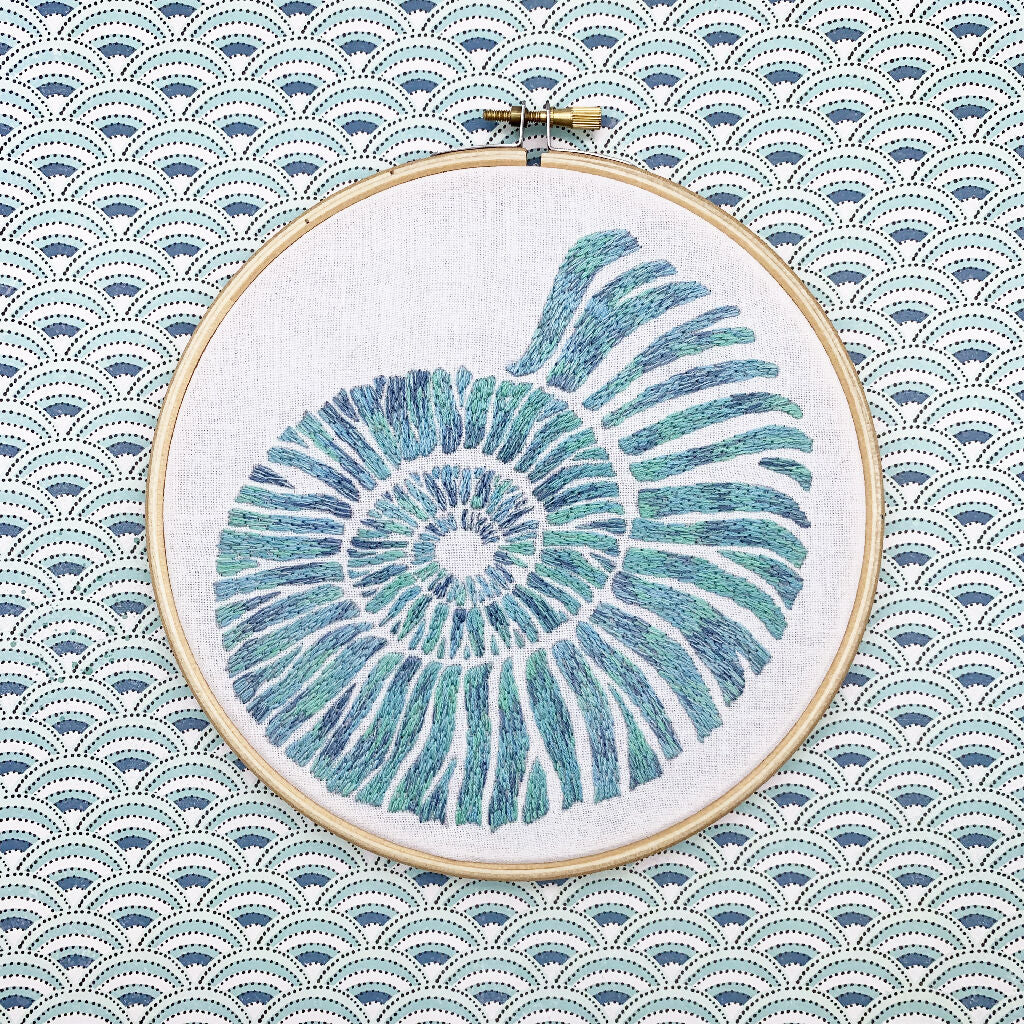 Ammonite Shell Embroidery Kit - Image 8
