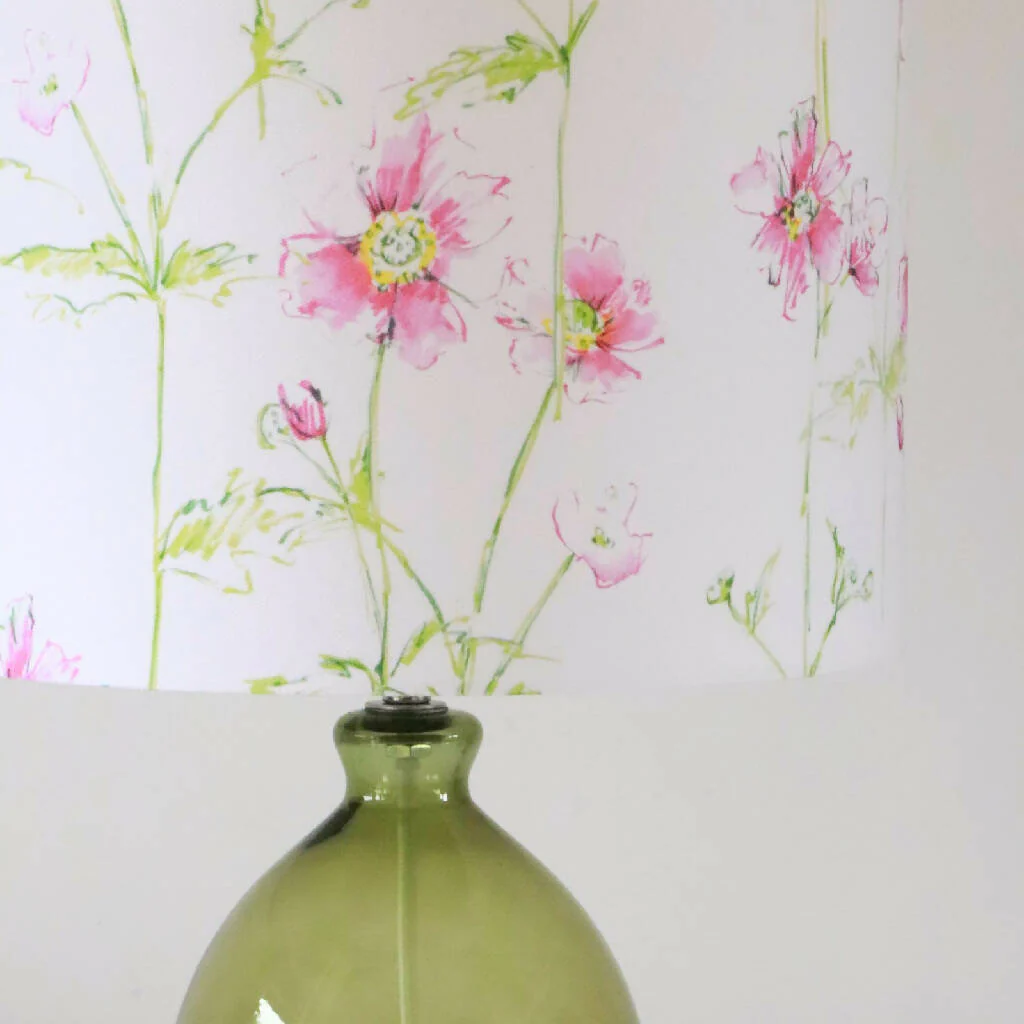 Anemone in Bloom Designer Lampshade - Image 2