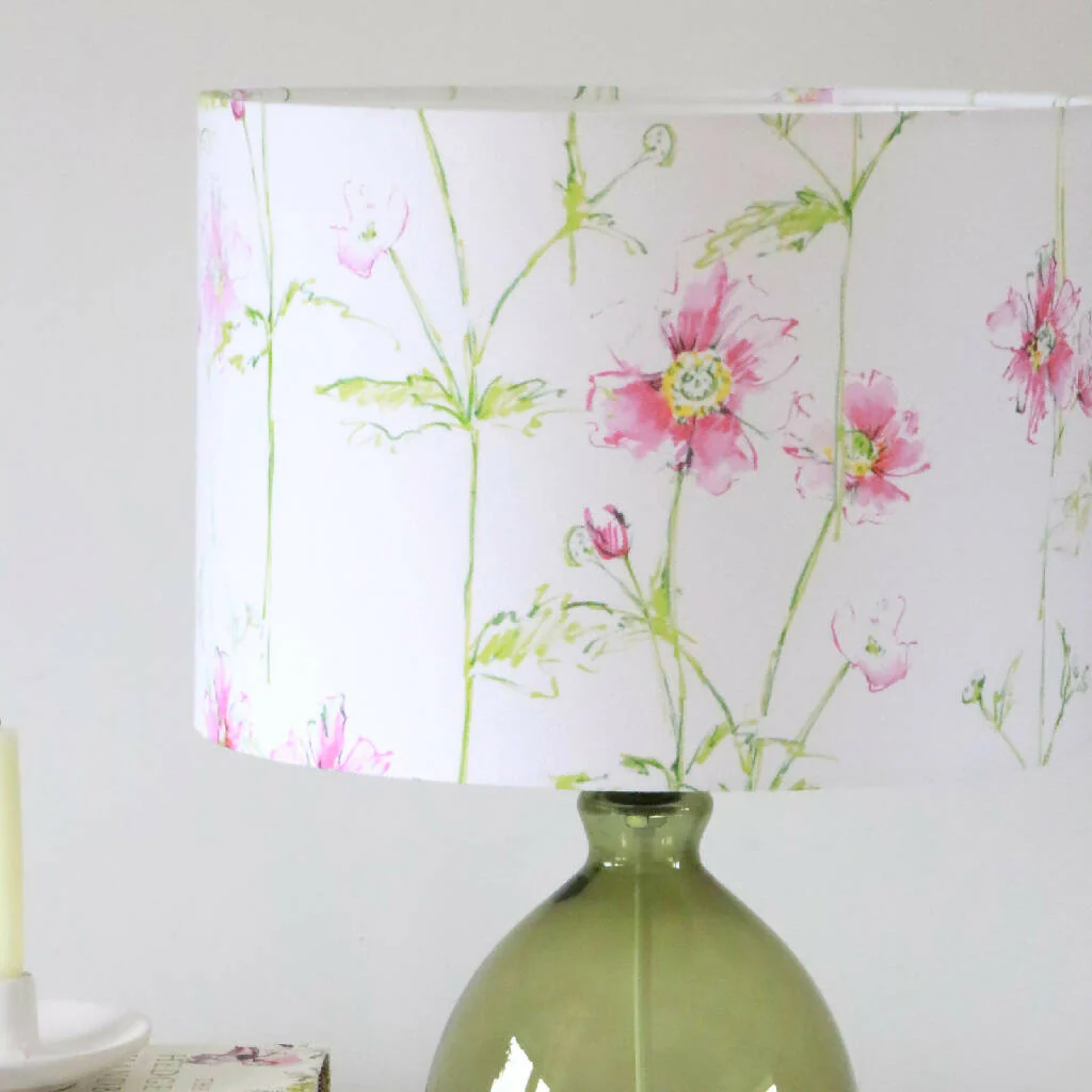 Anemone in Bloom Designer Lampshade - Image 6