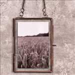 Antique Copper Hanging Photo Frame - Image 9