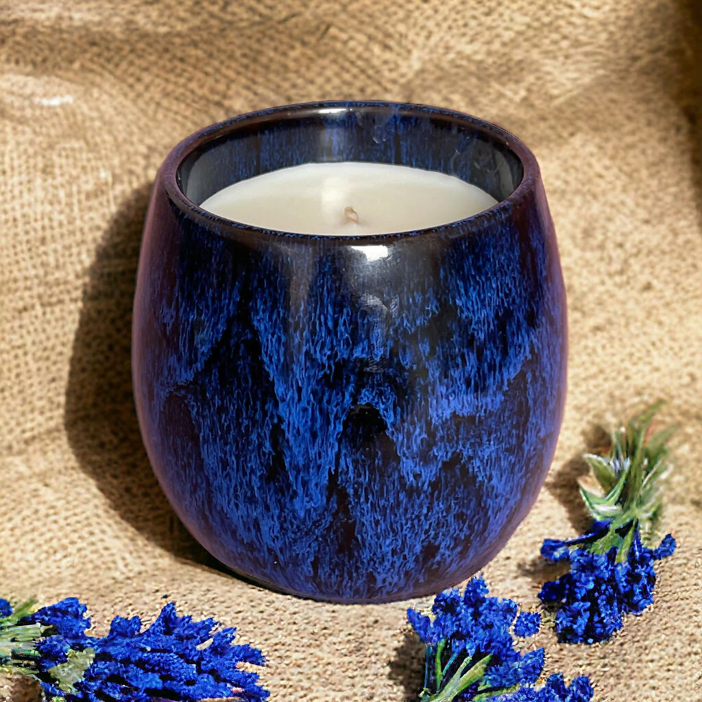 Aromatherapy Coffee Cup Candle With Essential Oils Cedarwood, Geranium, Cypress and Ylang Ylang - Image 4