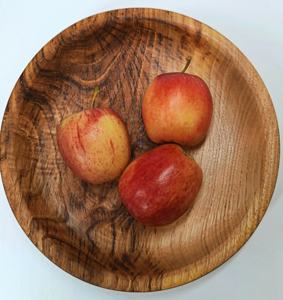 Ash wood plate