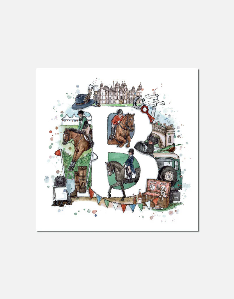 B is for Burghley | signed Limited Edition Print - Image 2