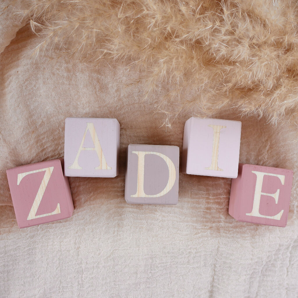 Baby Name Blocks