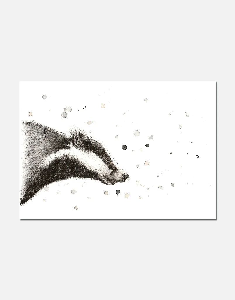 Badger | Signed Limited Edition Print - Image 2