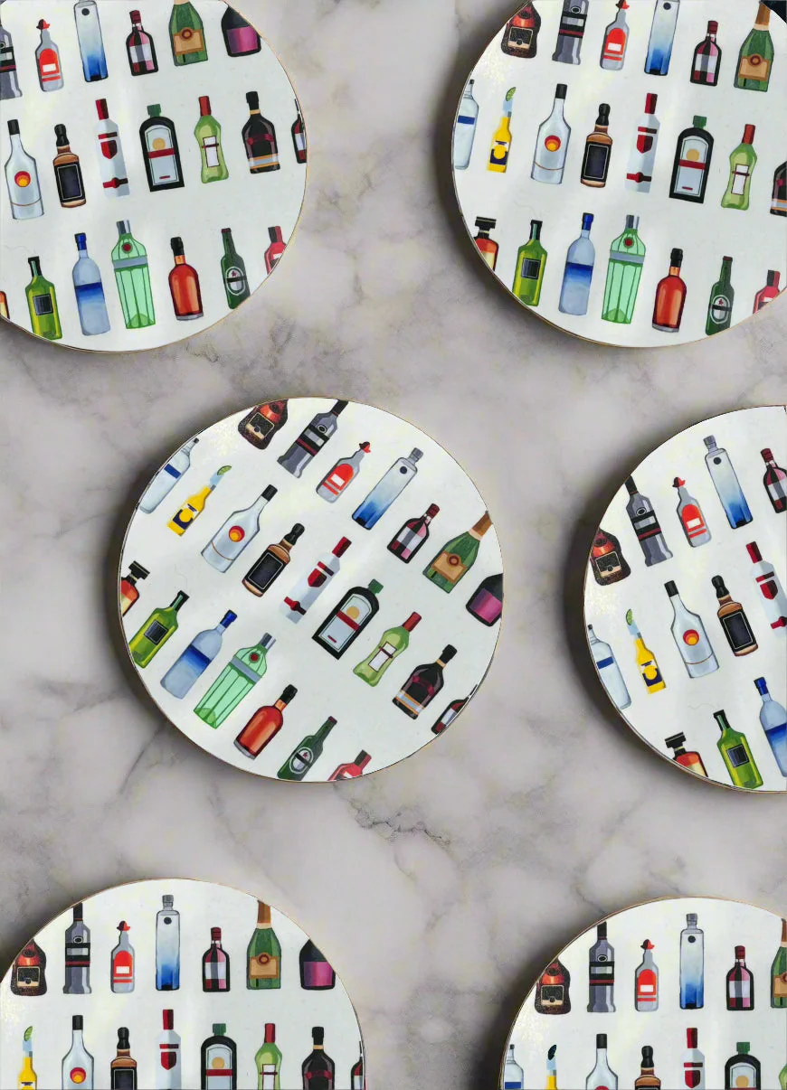 BAR Drinks Coasters