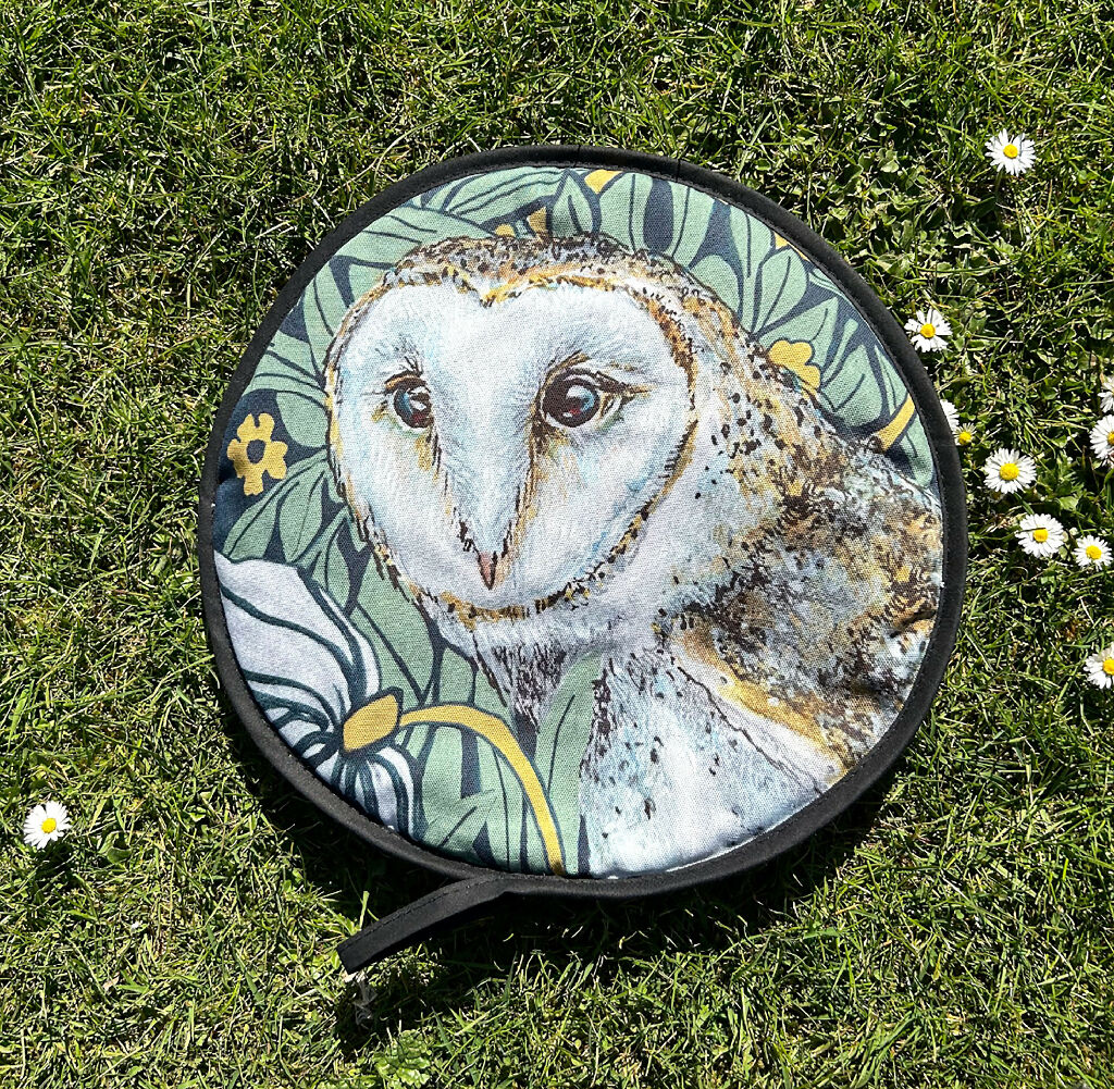 Barn Owl Aga Cover