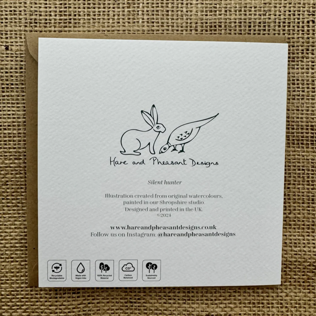 Barn Owl Greeting Card - Image 3