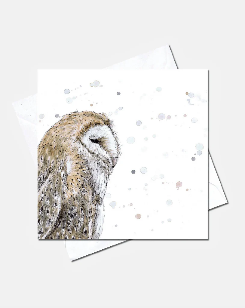 Barn Owl | Greetings Card - Image 2