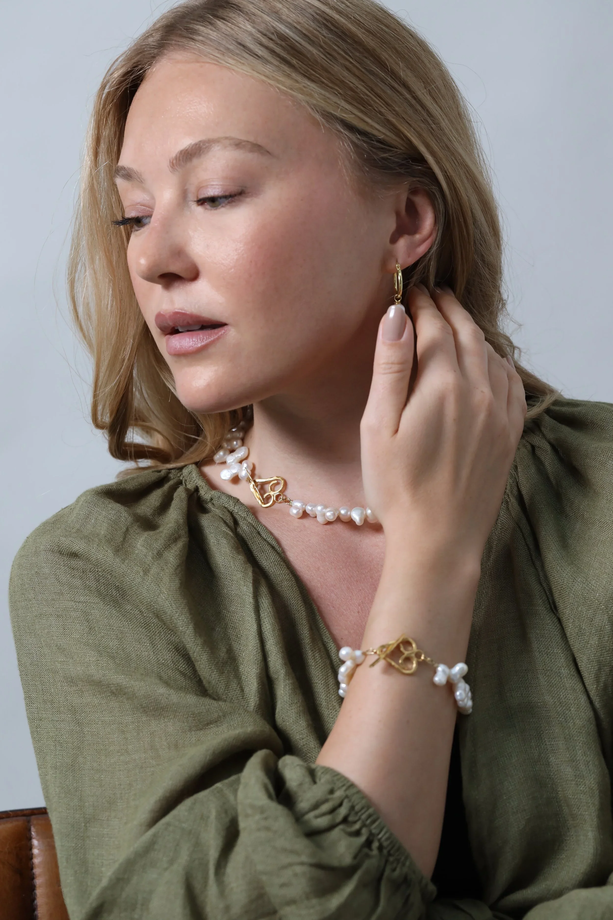 Baroque Pearl Bracelet - Image 2