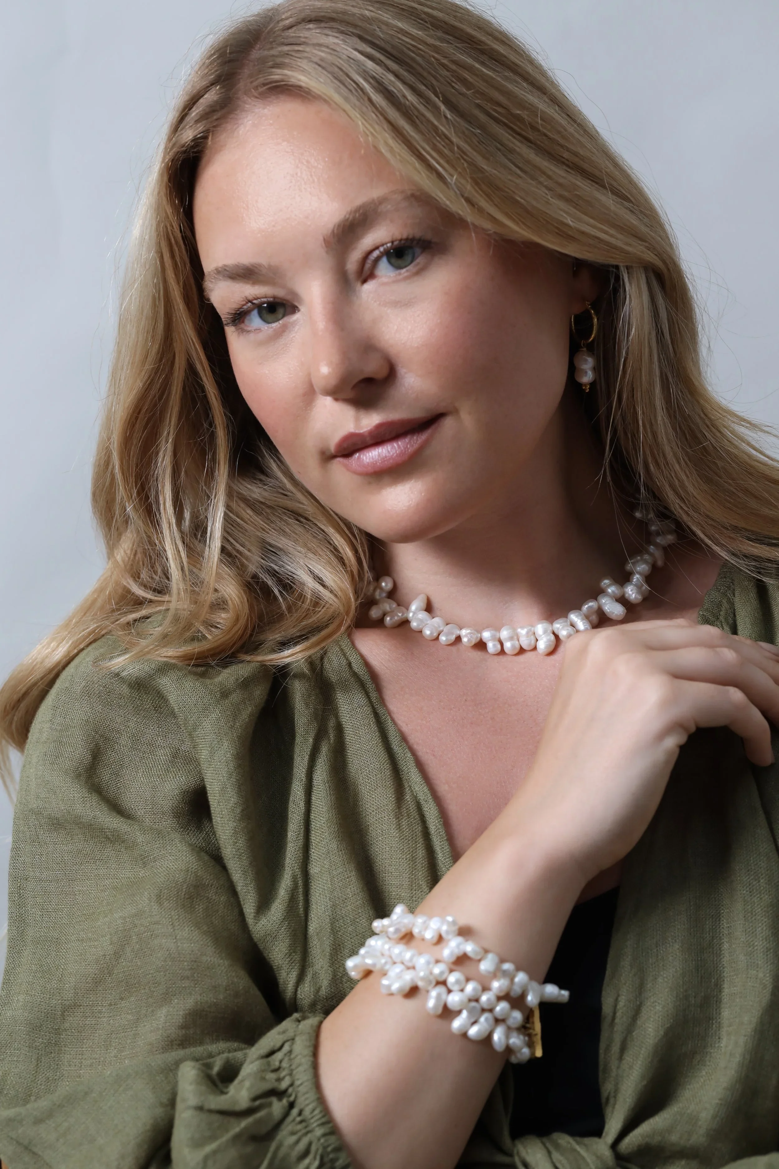 Baroque Pearl Bracelet - Image 3
