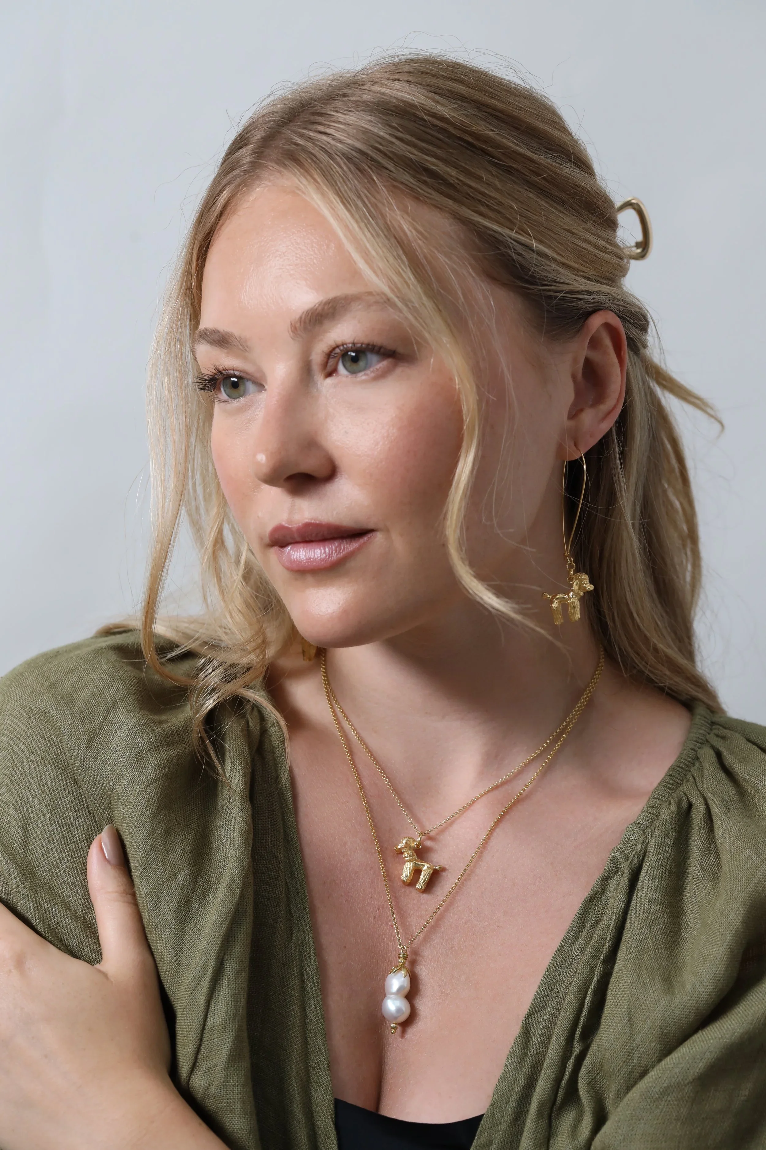Baroque Pearl Pendant - Image 2