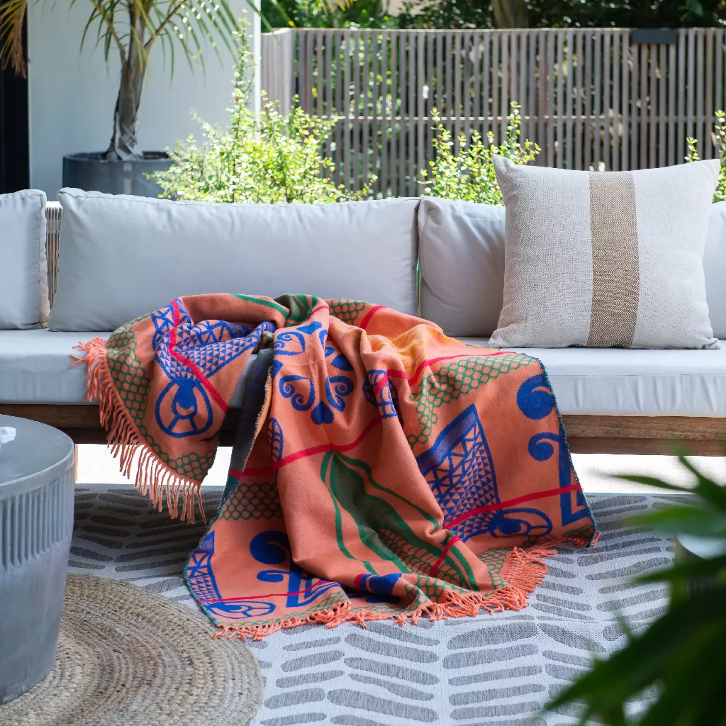 Basotho Elegant Weave Blanket - Image 3