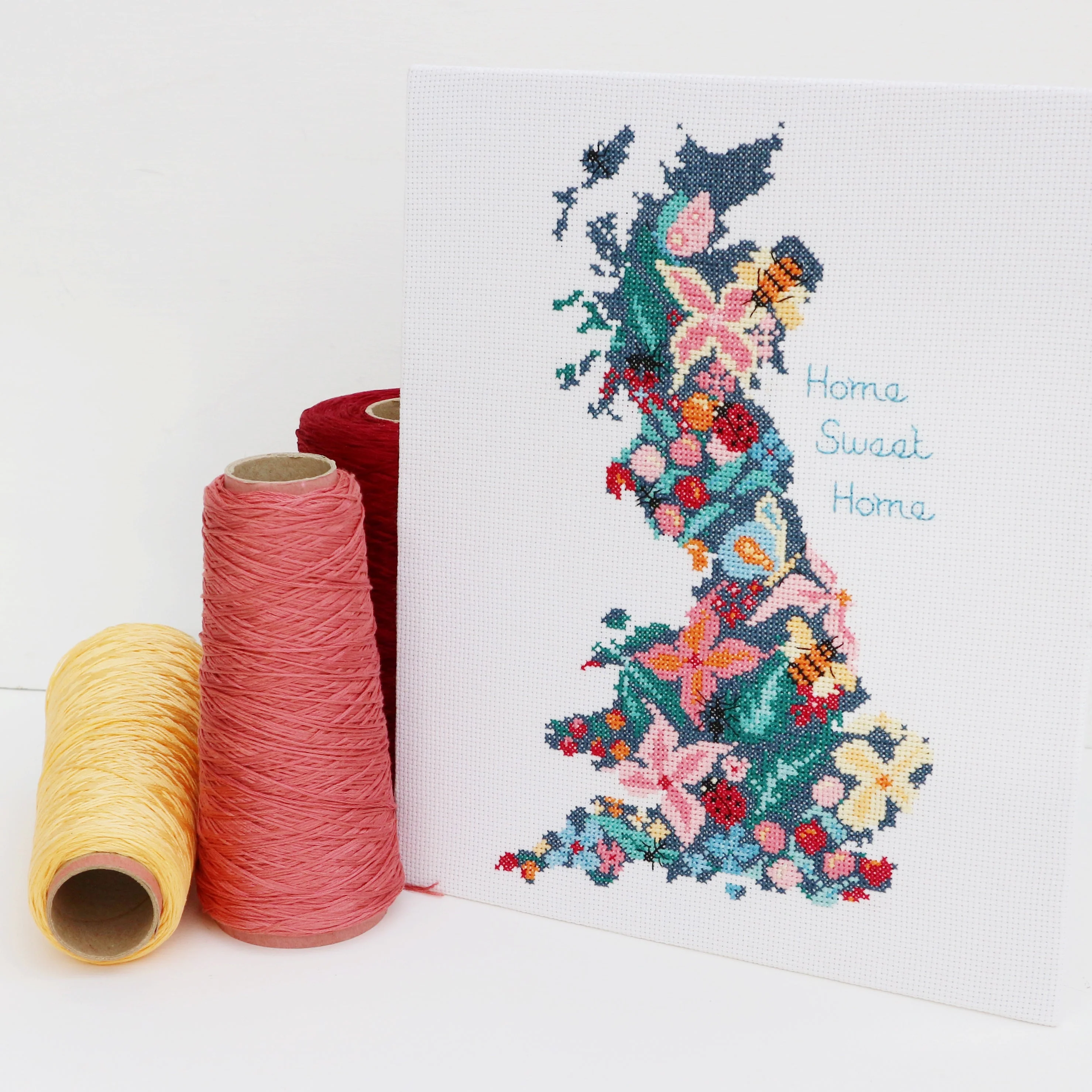 Beautiful Britain, Home Sweet Home Cross Stitch Kit