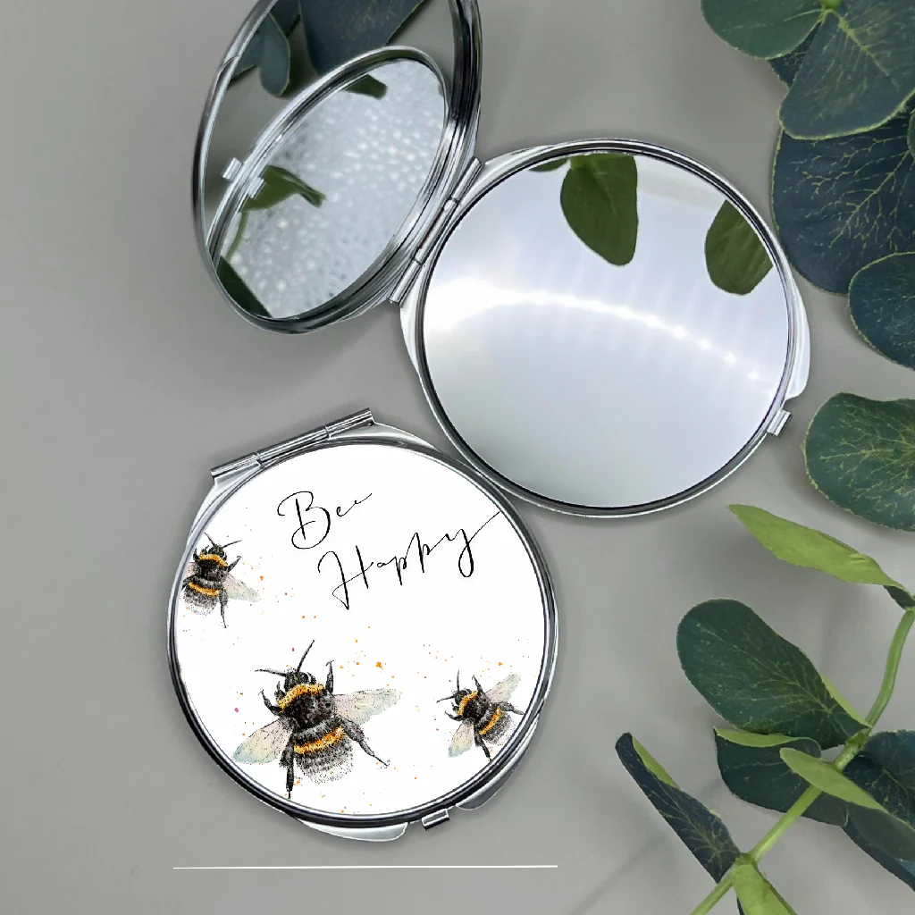 Bee Happy Compact Mirrot