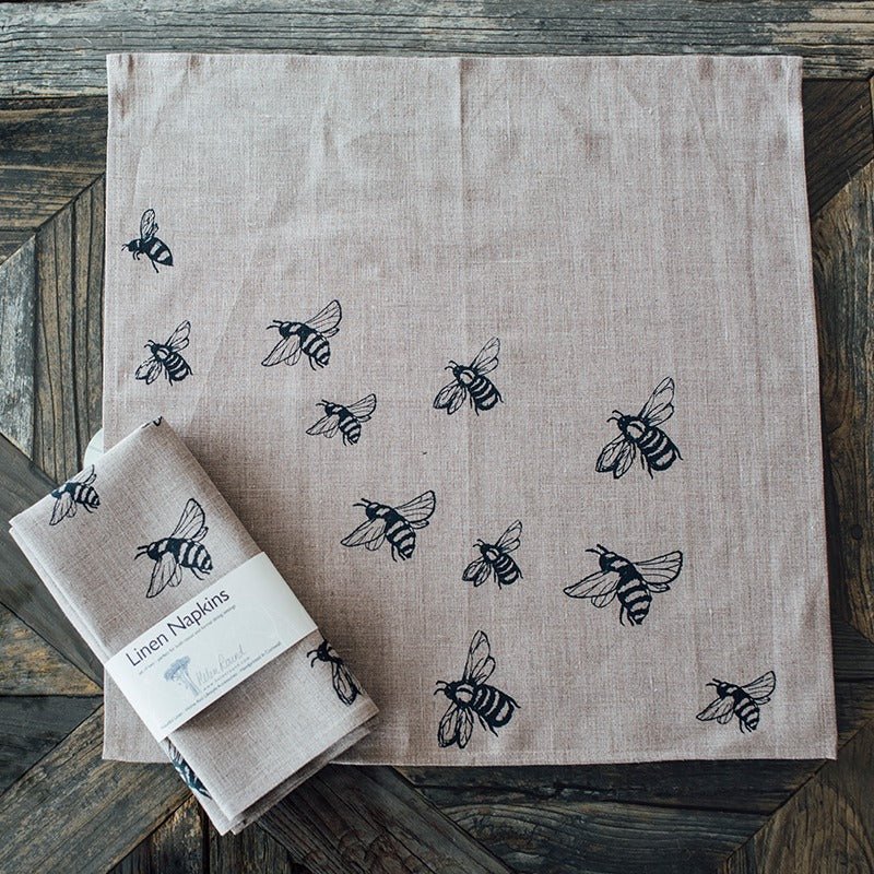 Bee Napkins Pure Linen - Image 5